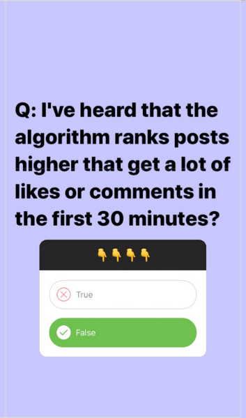 vliv engagmentu na ranking příspěvků na Instagramu