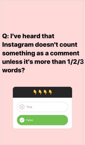 vliv délky komentářů na ranking příspěvků na Instagramu