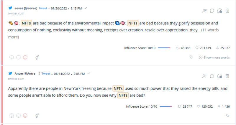 One of the primary opposing arguments against the NFT trend is its environmental impact.