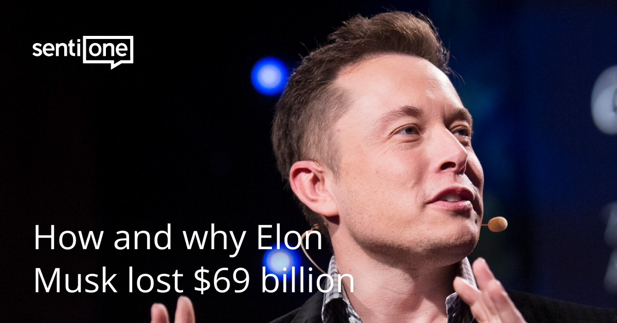 How And Why Elon Musk Lost $69 Billion - SentiOne Blog