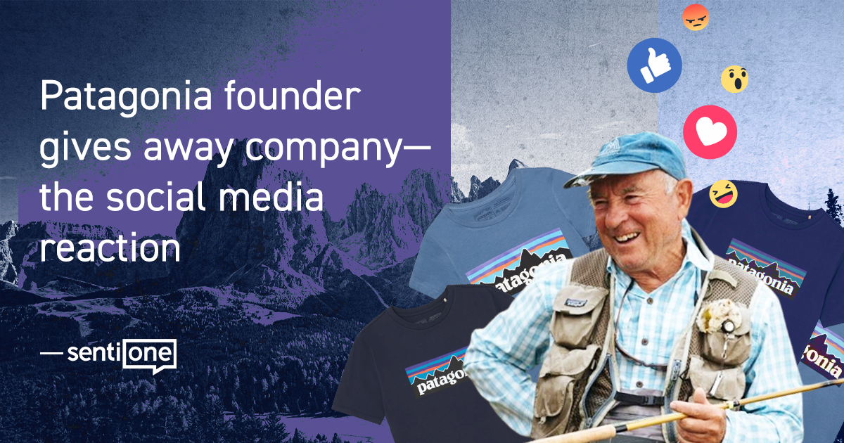 Patagonia founder gives away company - SentiOne Blog