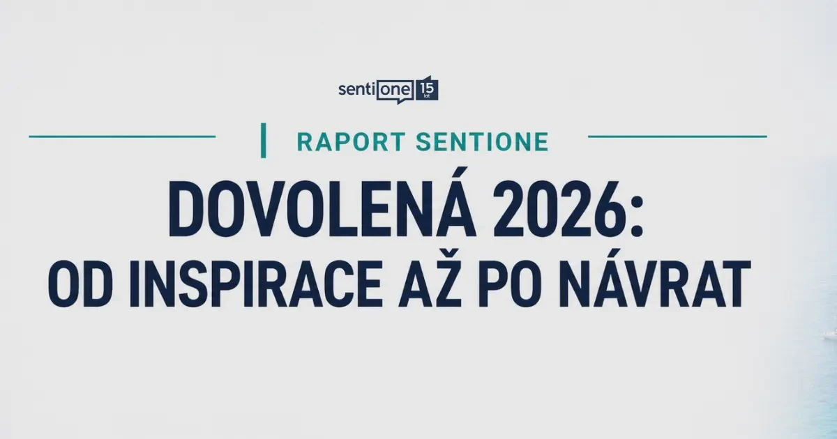 Česká dovolená 2026: O čem Češi skutečně mluví na internetu