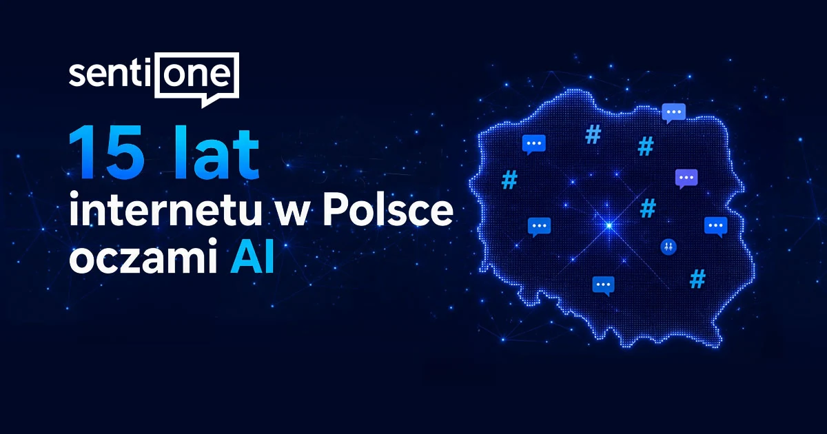 Od biernych odbiorców do algorytmicznej weryfikacji. SentiOne podsumowuje 15 lat ewolucji polskiego internetu