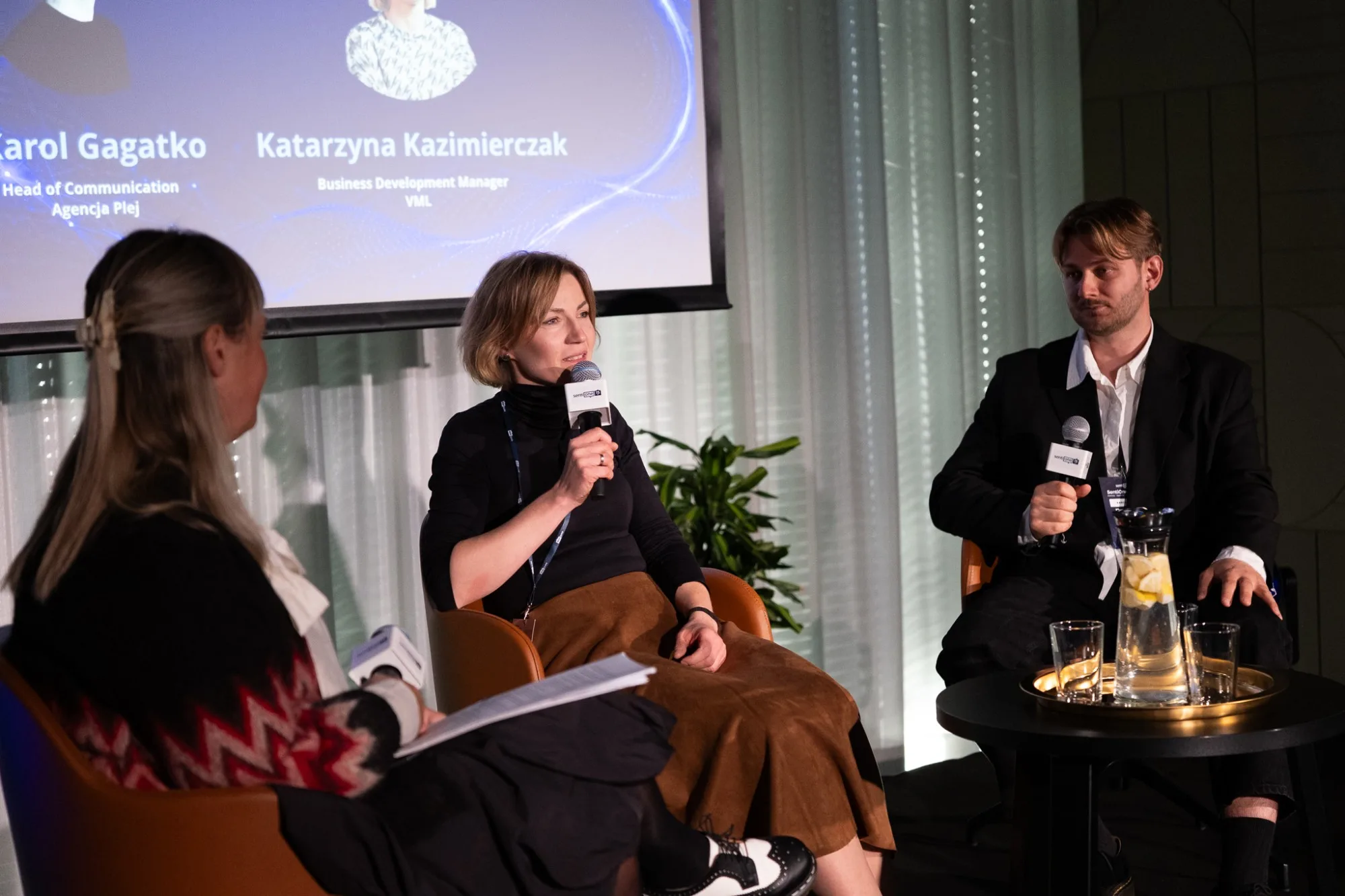 Panel dyskusyjny z udziałem Karola Gagatko i Katarzyny Kazimierczak